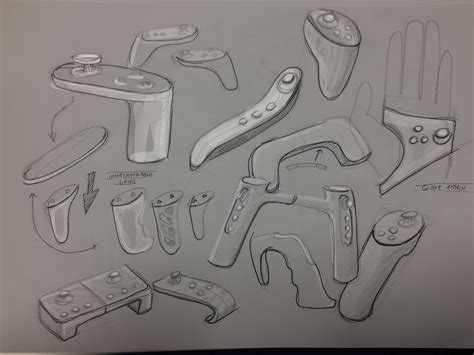 Game controller design on Behance