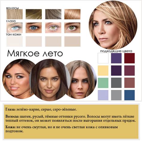 Цветотипы внешности: как найти свой стиль и чувствовать себя уверенно ...