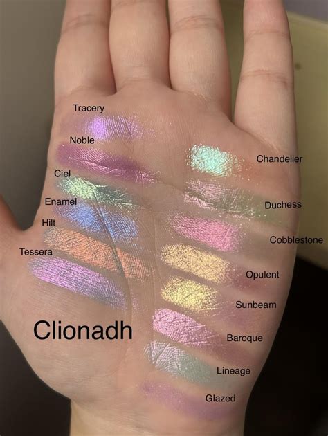 Swatches of my cream blush collection : r/swatchitforme