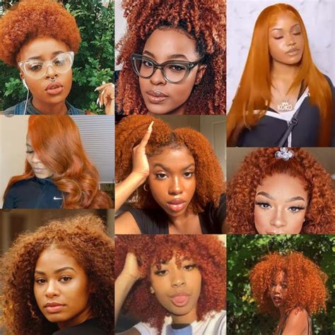 Black Women with Ginger Hair in 2021 | Ginger hair color, Dyed natural ...