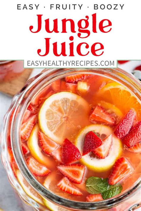 Jungle Juice Recipe - Easy Healthy Recipes