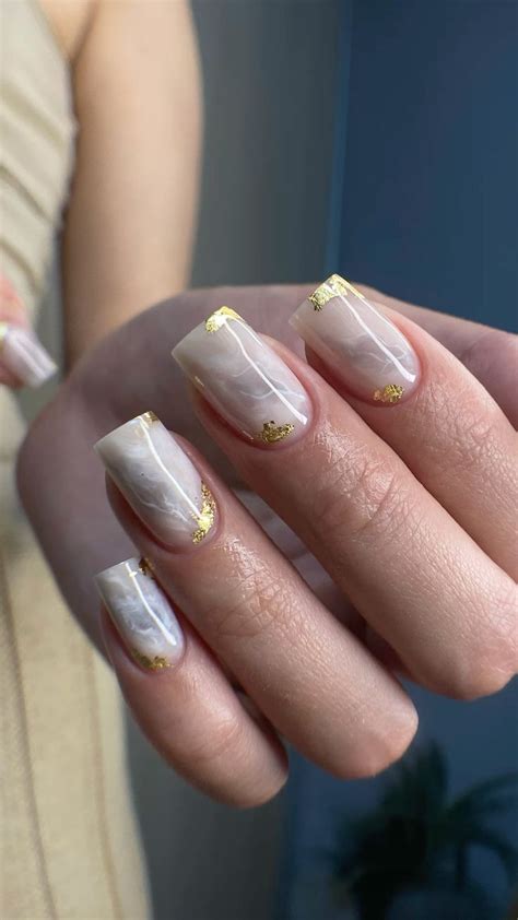 Мрамор ногти дизайн мрамор поталь in 2024 | Manicure, Beauty nails ...