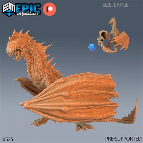 Island Wyvern - forgedterrain.co.uk
