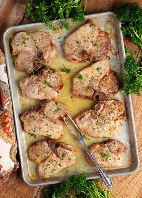 Baked Ranch Pork Chops - Retro Recipe Box