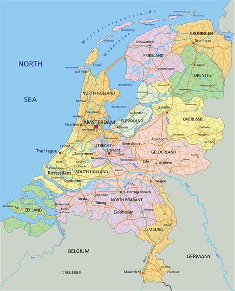 Unterschied: Holland und Niederlande