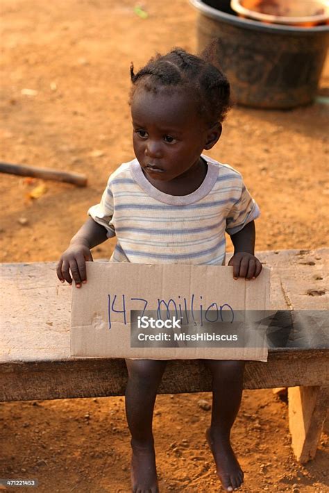 African Child With Orphan Statistics Stock Photo - Download Image Now ...
