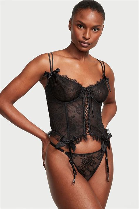 Buy Victoria's Secret Archive Lace Corset and Knicker Set from the Victoria's Secret UK online shop
