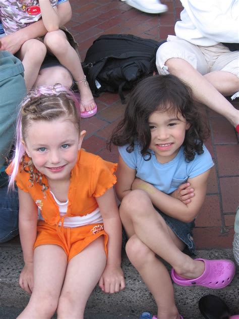 Ava & Logan | Ava with her new friend Logan. | jjalcos | Flickr