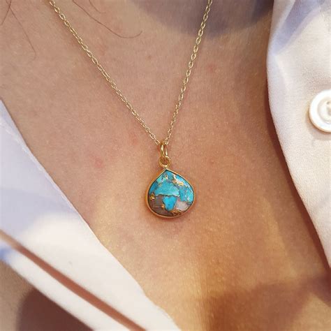 Frame Opal & Turquoise Necklace | Ethical Jewellery • ecomersh.