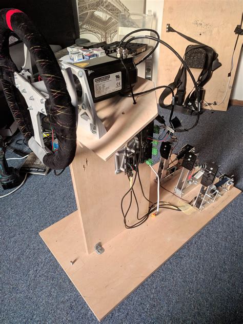I recently got into simracing and thought i'd DIY my setup... maybe i ...