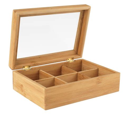 ᐉ Коробка для чая 17x23 см дерево (9cb06ea8) • Купить в Киеве, Украине ...