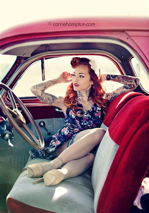 Rockabilly Pin Up Girl Poster