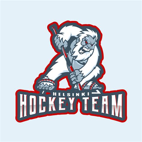 Smash Everyone with Your Own Hockey Logo | Placeit