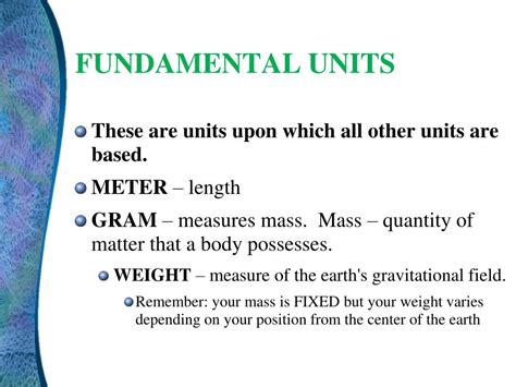 unit  fundamental chemistry powerpoint