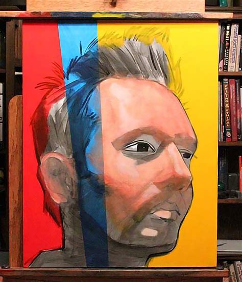 My Techniques for Painting a Fun, Colorful Portrait in Acrylic Paint ...