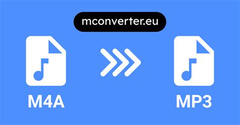M4A to MP3 Converter • Online & Free • MConverter