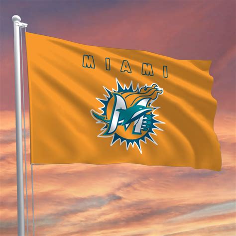 Miami Sport Teams Logo Mixed Flag - SouthernLife