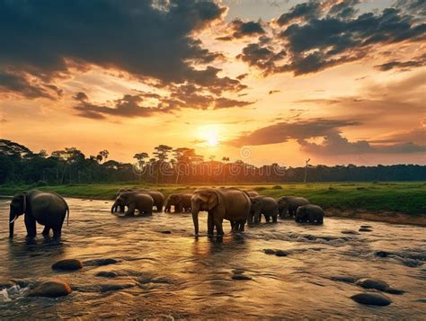 Pinnawala Elephant Stock Illustrations – 16 Pinnawala Elephant Stock ...