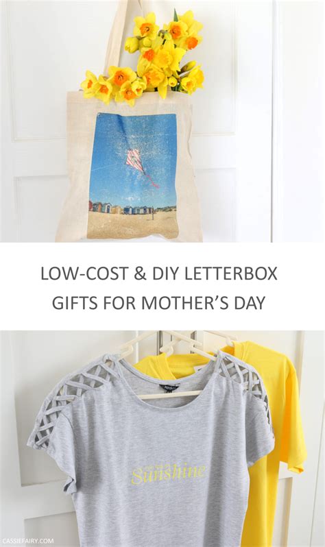 Low-cost & homemade Mother’s Day gifts you can post to your mum this