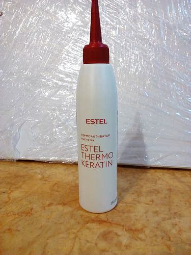 Термоактиватор Estel Thermo Keratin 200 мл, цена 220 грн - Prom.ua (ID ...
