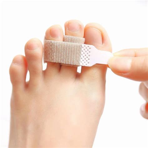 PrettSole 8 Pieces Toe Splints Broken Toe Wraps Hammer Toe Support