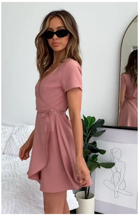 dusty rose casual dress | Dresses Images 2022