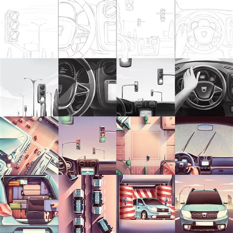 dacia  behance