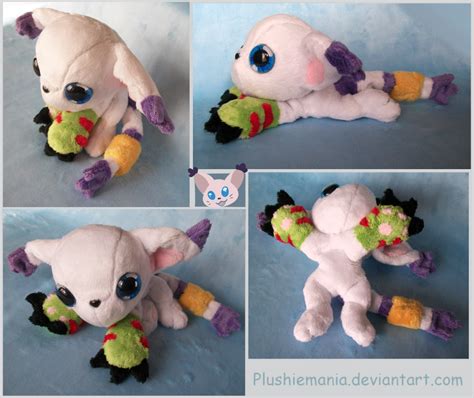 Gatomon kitten plush — Weasyl