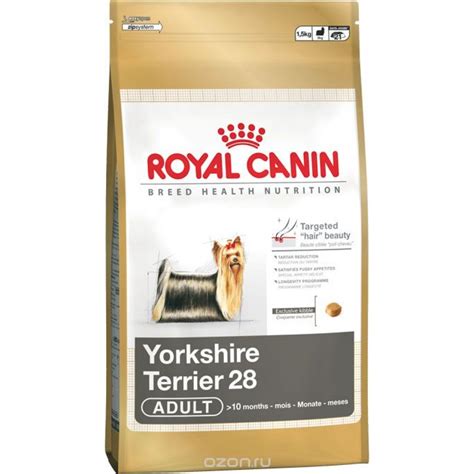 Купить Yorkshire Terrier Adult - Корм для взрослых собак породы ...