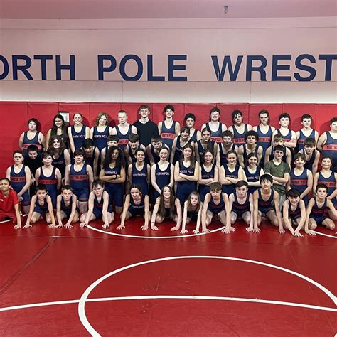 North Pole Middle School Wrestling - Former Knights collecting their