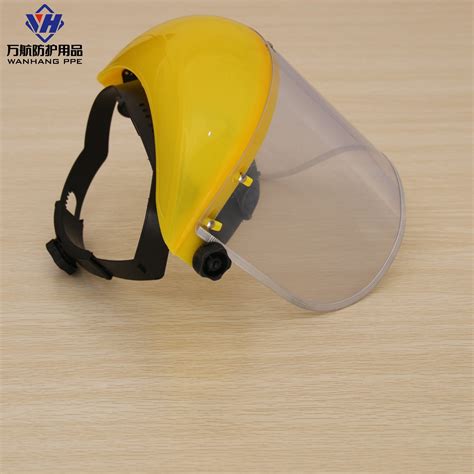 Transparent Polycarbonate Visor Face Shield PC Face Shield - China Face