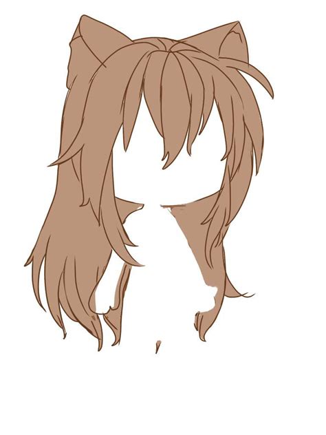 Cute Gacha Base Hair