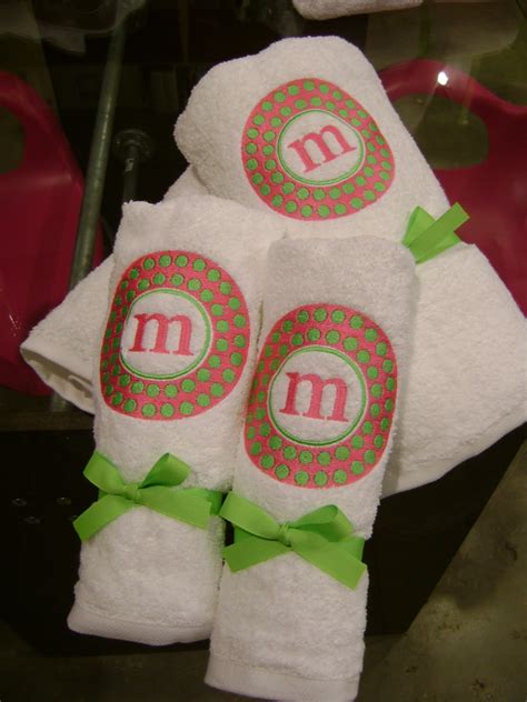 Timeless Monogrammed Towels | Fresh Ink : Style Sentiment & Stationery ...