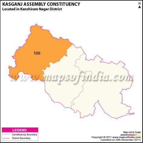 Kasganj Vidhan Sabha Constituency Map | Kasganj Election Result 2022 ...