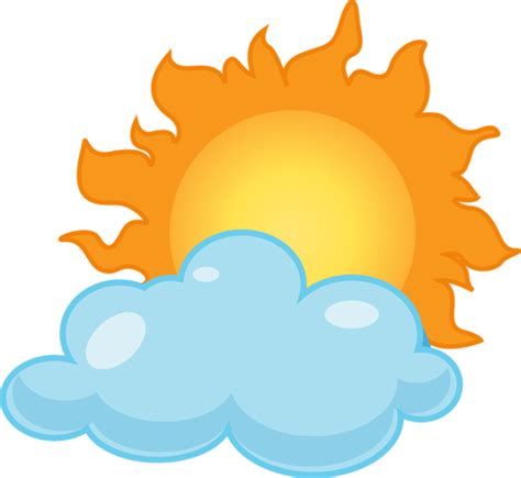 Download High Quality sunny clipart partly cloudy Transparent PNG ...