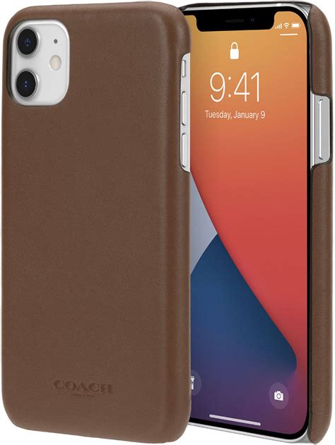 Customer Reviews: Coach Leather Slim Protective Case for iPhone 12 Mini