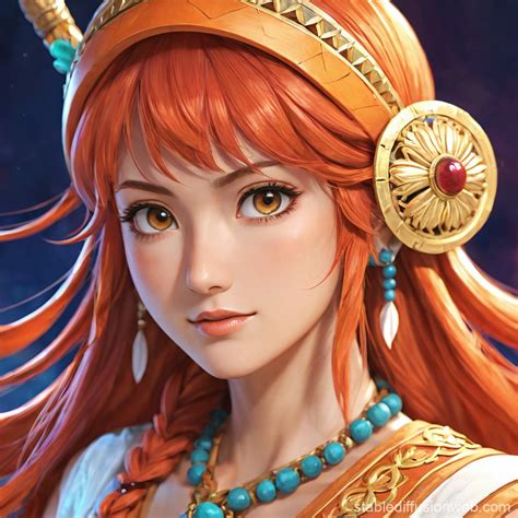 Nami Indian Portrait | Stable Diffusion Online