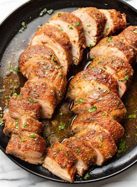 easy baked pork tenderloin salt lavender
