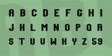 Team Jersey Font FREE Download & Similar Fonts | FontGet