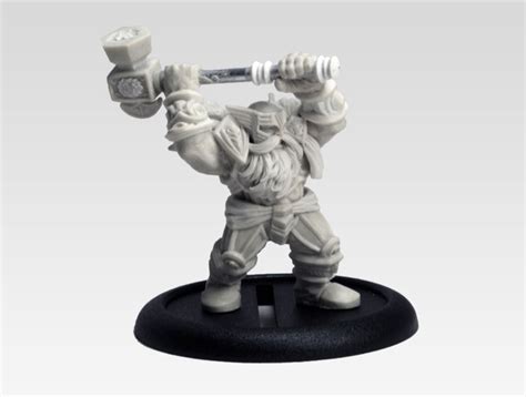 Dwarf Paladin | Miniature Studio