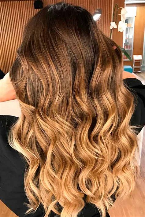 Light Golden Brown Hair Ombre