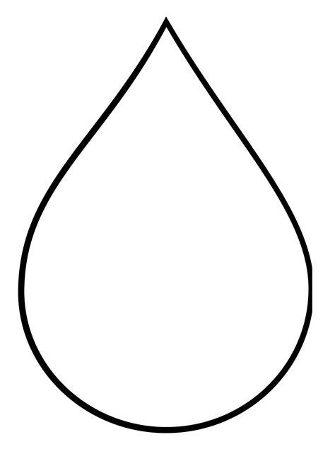 printable teardrop patterns