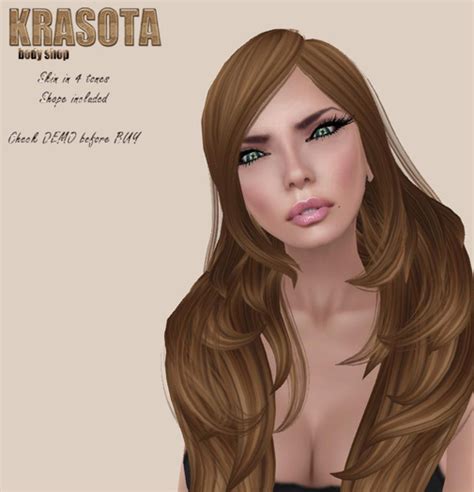 Second Life Marketplace - KRASOTA - Avrora skinDEMO