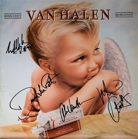 Van Halen signed 1984 album | EstateSales.org