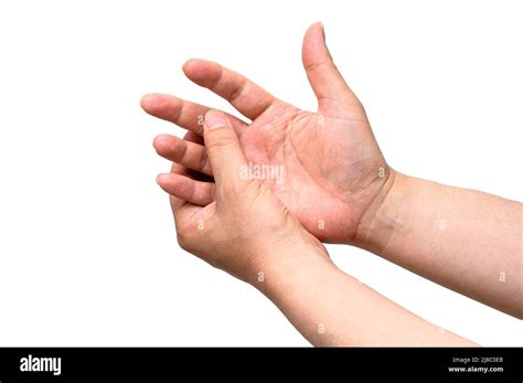 Gout of the finger joint Cut Out Stock Images & Pictures - Alamy