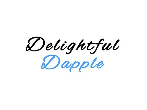 Delightful Dapple
