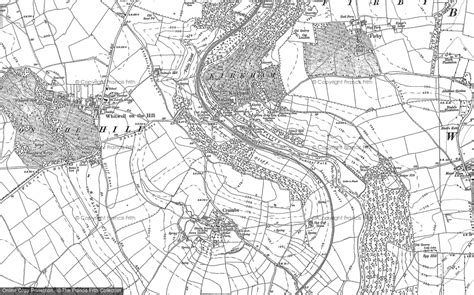 maps  kirkham yorkshire francis frith