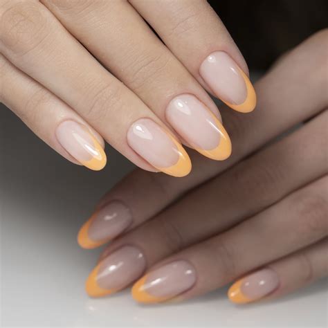 french manicure ideas with color 13