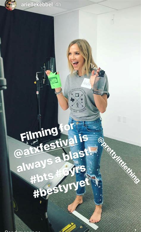 Arielle Kebbel's Feet