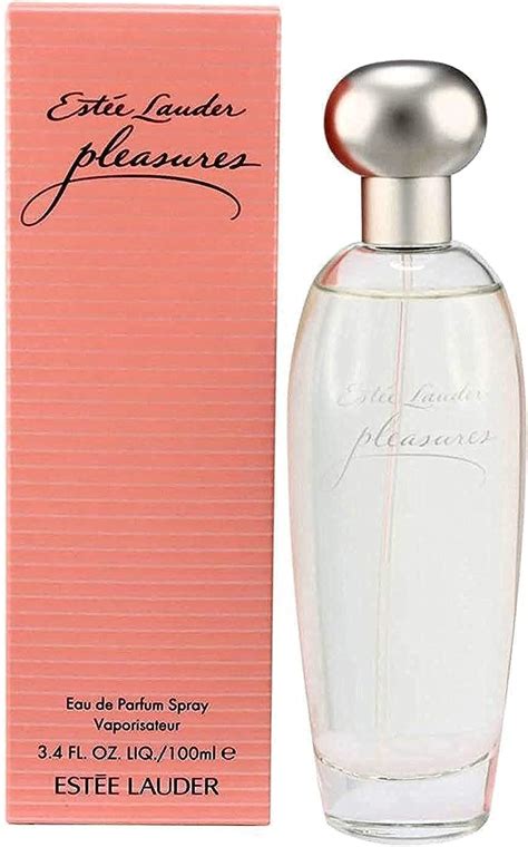Amazon.com : Estee Lauder Pleasures Eau De Parfum Spray 3.4 Oz / 100 Ml ...
